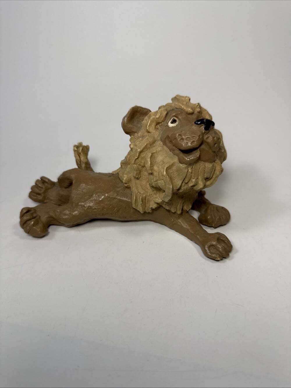 Vintage Dave Grossman Designs Silly Lazy Lion Signed Sculpture/Figurine #6
